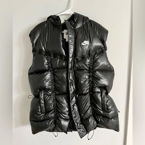 Nike puffer jacket vest